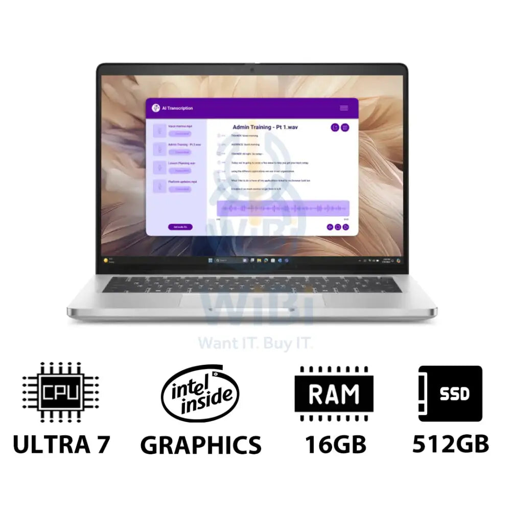 Dell Pro 14 Plus PB14250 - 14’’ FHD+ Non-Touch / Ultra 7 255U / 16GB / 512GB (NVMe M.2 SSD) / DOS (Without OS) / 1YW