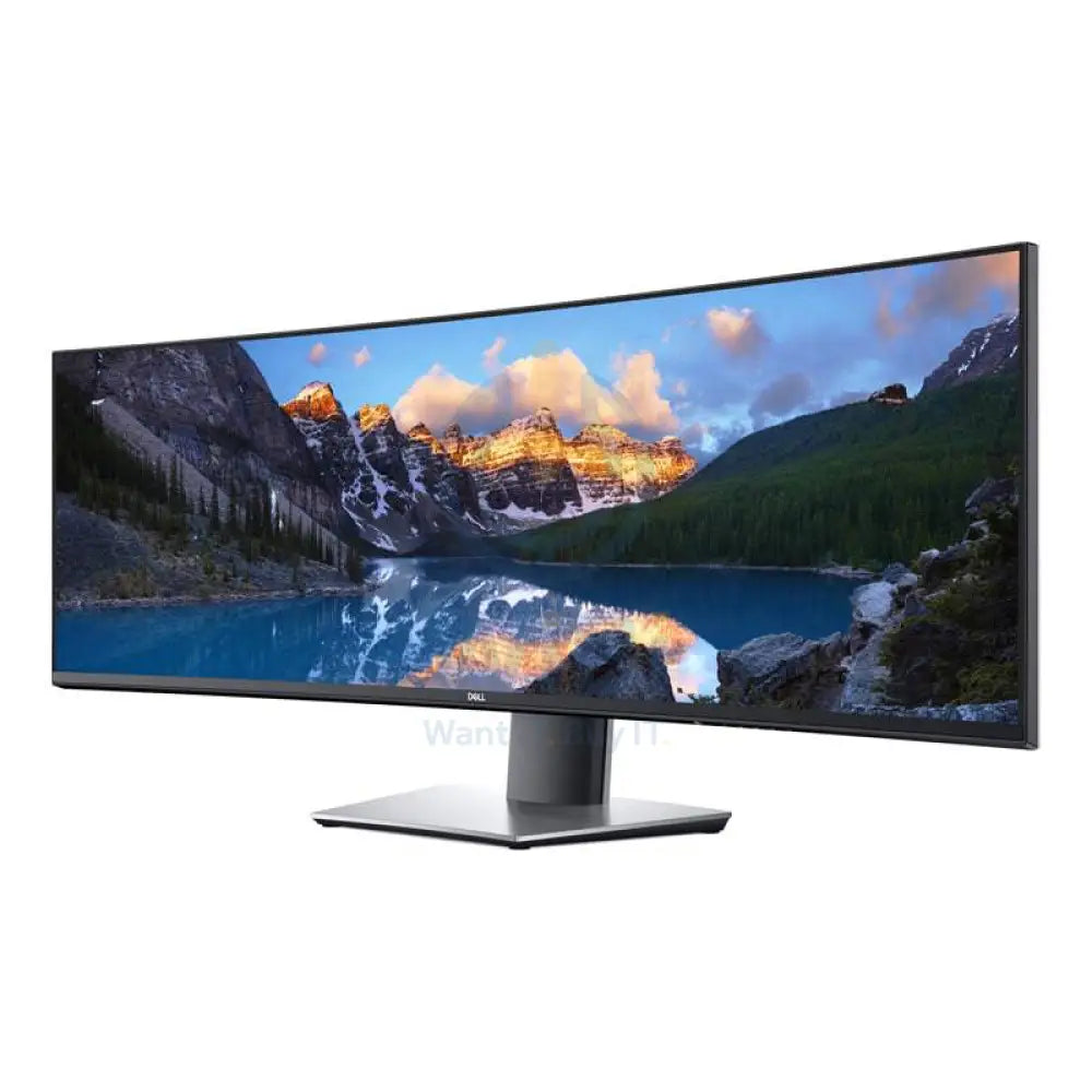 ديل التراشارب U4919DW شاشة منحنية - 49 بوصة IPS ال اي دي / 8 مللي ثانية / إتش دي إم أي / منفذ العرض / يو اس بي-ج / يو اس بي - شاشة