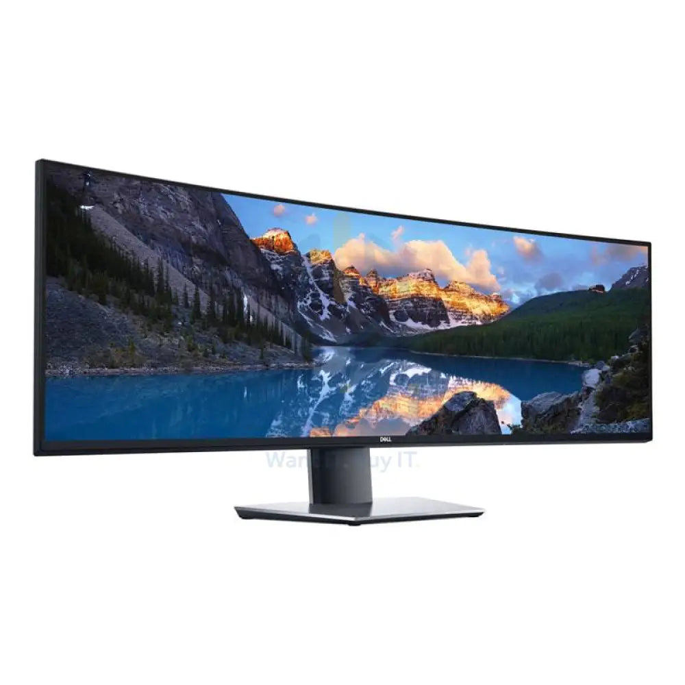 ديل التراشارب U4919DW شاشة منحنية - 49 بوصة IPS ال اي دي / 8 مللي ثانية / إتش دي إم أي / منفذ العرض / يو اس بي-ج / يو اس بي - شاشة