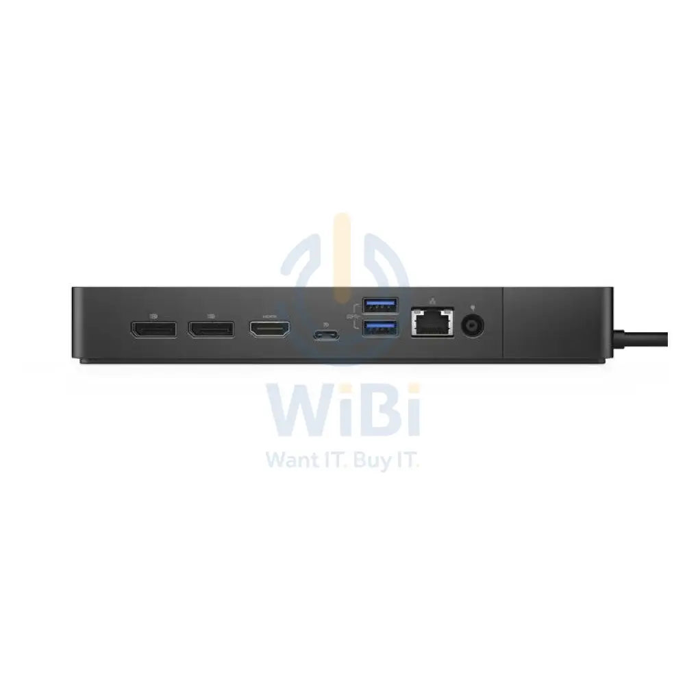 قاعدة ديل WD19S - 130 وات / HDMI / ديسبلاي بورت / شبكة محلية / يو اس بي-ج / يو اس بي3.1 / أسود- قاعدة