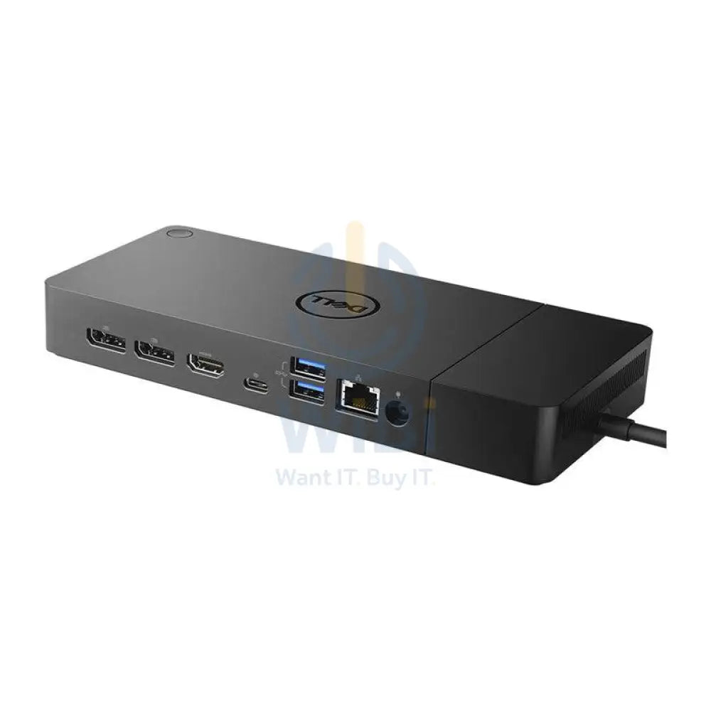 قاعدة ديل WD19S - 130 وات / HDMI / ديسبلاي بورت / شبكة محلية / يو اس بي-ج / يو اس بي3.1 / أسود- قاعدة