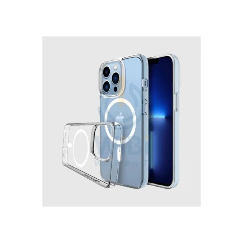 Devia Pure Clear Magnetic Shockproof Case - Apple iPhone 14 Plus / Clear Accessories > Mobiles & Tablets > Mobiles >
