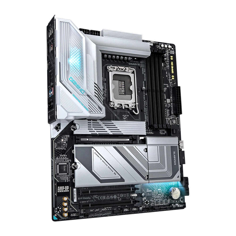 GIGABYTE Z890 GAMING X WIFI7 1.0 Motherboard - DDR5 / Wi-Fi / Bluetooth / HDMI / DisplayPort / USB - Black