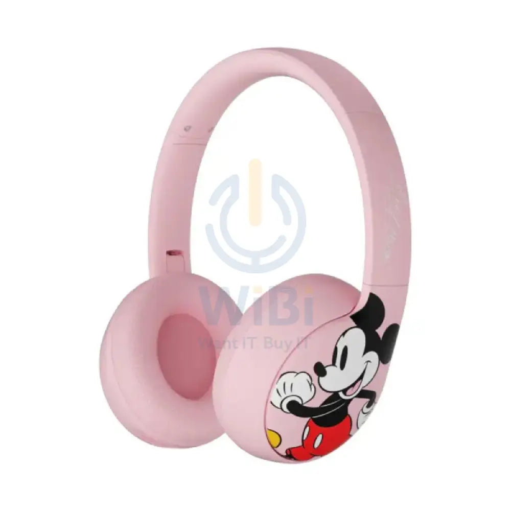 Disney LK-04 Bluetooth Wireless Kids Headset - Mickey Pink Accessories > Audio > Headphones