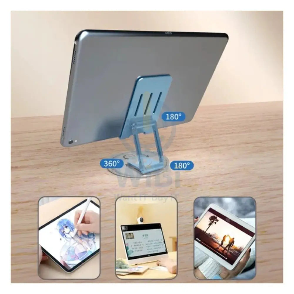 Disney QS-21 Multifunctional rotating tablet stand - Captain American Blue Accessories > Mobiles & Tablets > Mobiles >