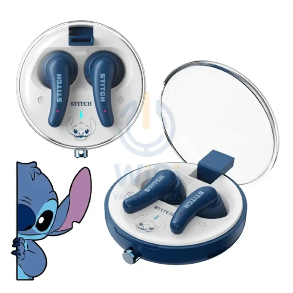 Disney QS-27 Bluetooth Wireless headphones - Stitch Blue Accessories > Audio > Headphones