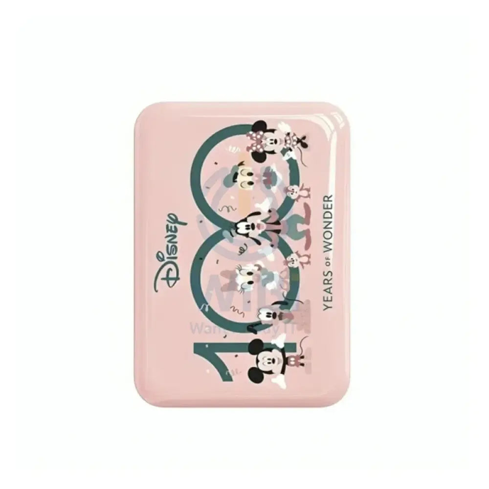 Disney QS-C02 100th anniversary Wireless Magnetic Power Bank - Minnie Pink Accessories > Power Bank