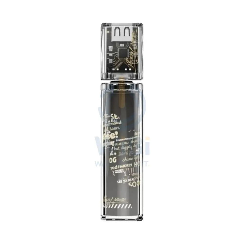Disney QS-D01 Single Transparent Magnetic Power Bank - Big Mickey Black Accessories > Power Bank