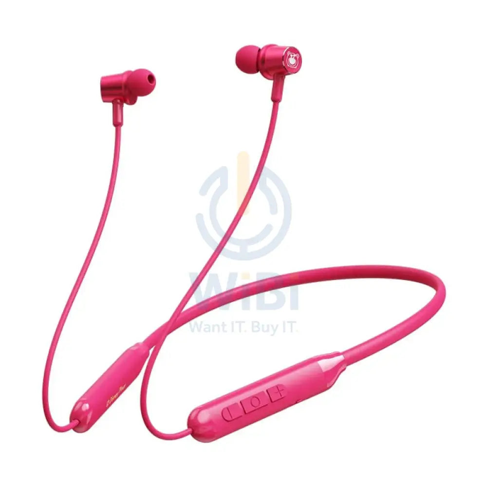 Disney QS-Q6 Bluetooth Wireless Sport headphones - Lotso Rose Red Accessories > Audio > Headphones