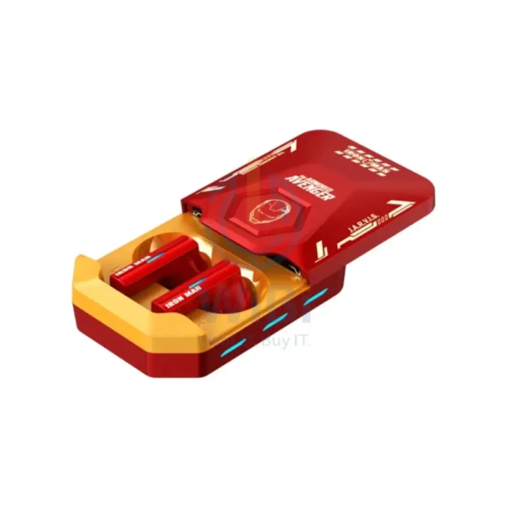 Disney QS-X1 Bluetooth Wireless headphones - Ironman Red Accessories > Audio > Headphones
