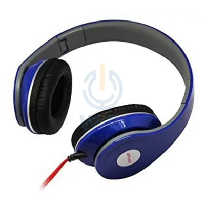 Ditmo DM-2600 Foldable Headset - 3.5mm / Wired / Blue Accessories > Audio > Headphones