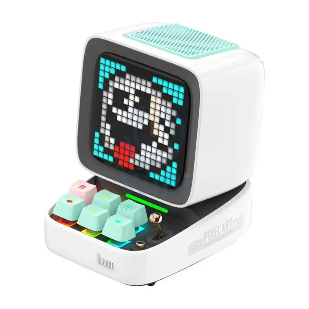 Divoom Ditoo Pro Bluetooth Mini Speaker - White Accessories > Audio > Speakers