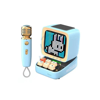 Divoom DitooMic Bluetooth Speaker With Microphone Karaoke Function - Blue Accessories > Audio > Speakers