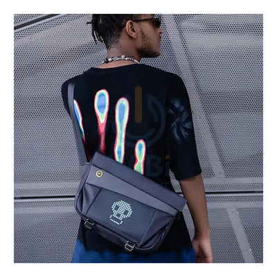 Divoom Pixel Sling Bag-V With LED Animation Screen - Black Accessories > Bag