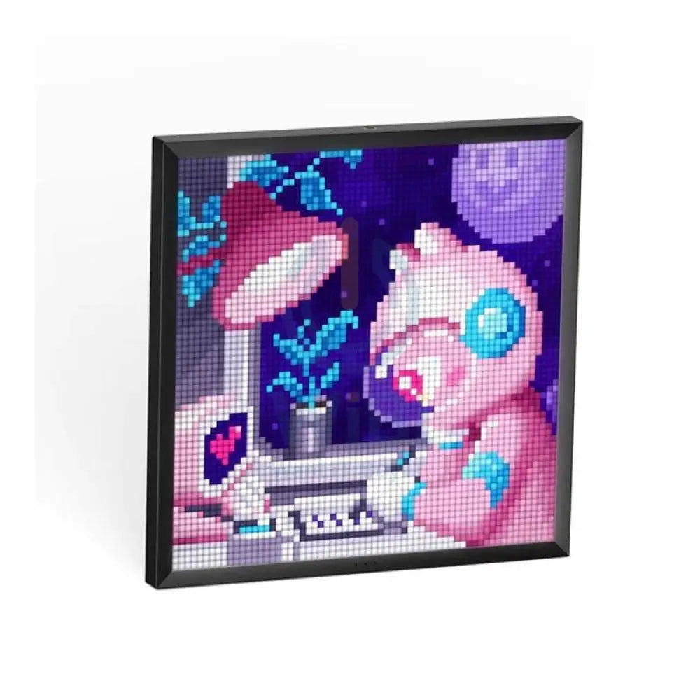 Divoom Pixoo-64 WiFi Pixel Art Cloud Display 64 X 64 LED Digital Frame - Black Accessories > Smart Devices
