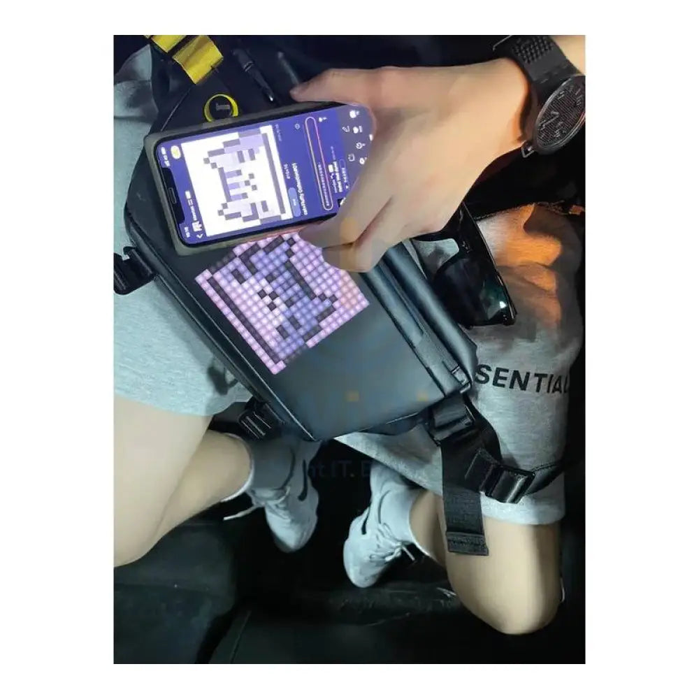 Divoom Pixoo Sling Bag - Black Accessories > Bag