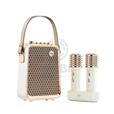 Divoom Songbird-HQ Portable Karaoke Bluetooth Speaker - White Accessories > Audio > Speakers