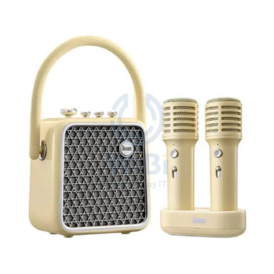 Divoom SongBird SE Portable Bluetooth Speaker With Dual Microphone Karaoke Function - Yellow Accessories > Audio >