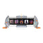 Divoom Times Gate Pixel Art Informative Cyberpunk Digital Clock Display - Silver Accessories > Smart Devices