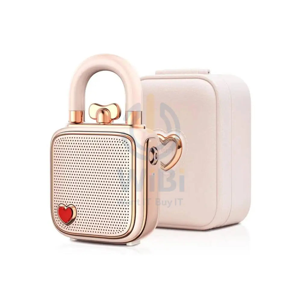 Divooom LoveLock Portable Bluetooth Speaker - Pink Accessories > Audio > Speakers