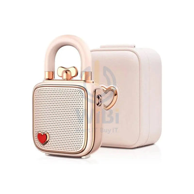 Divooom LoveLock Portable Bluetooth Speaker - Pink Accessories > Audio > Speakers