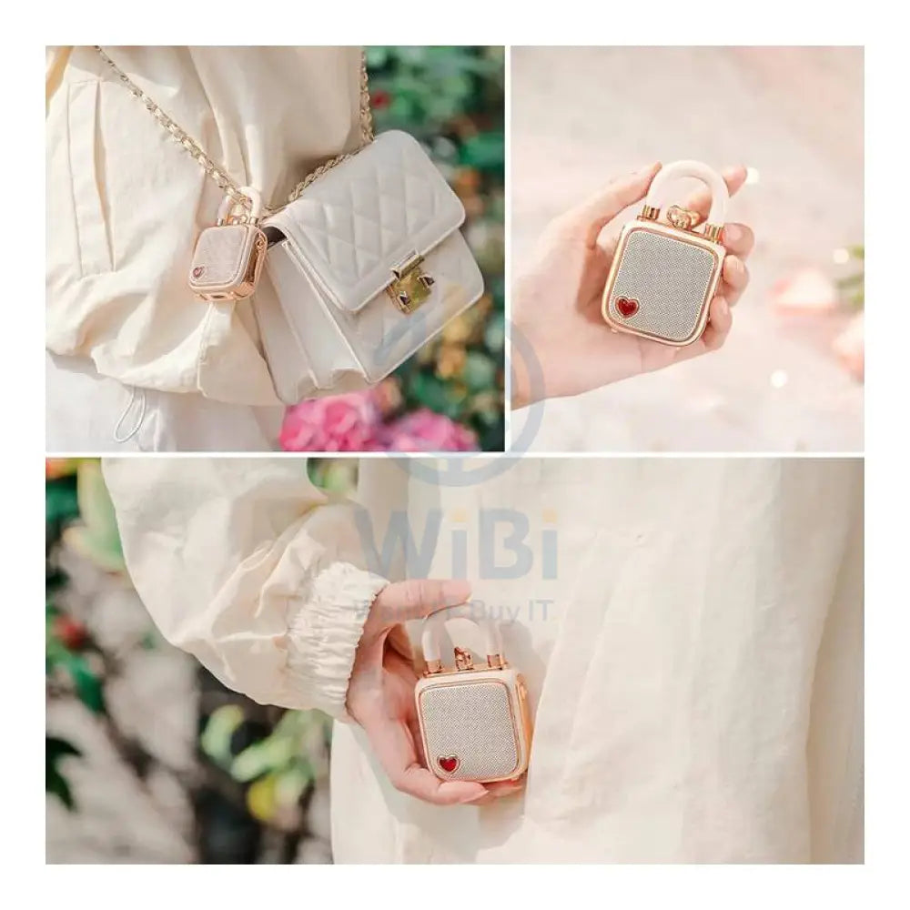 Divooom LoveLock Portable Bluetooth Speaker - Pink Accessories > Audio > Speakers