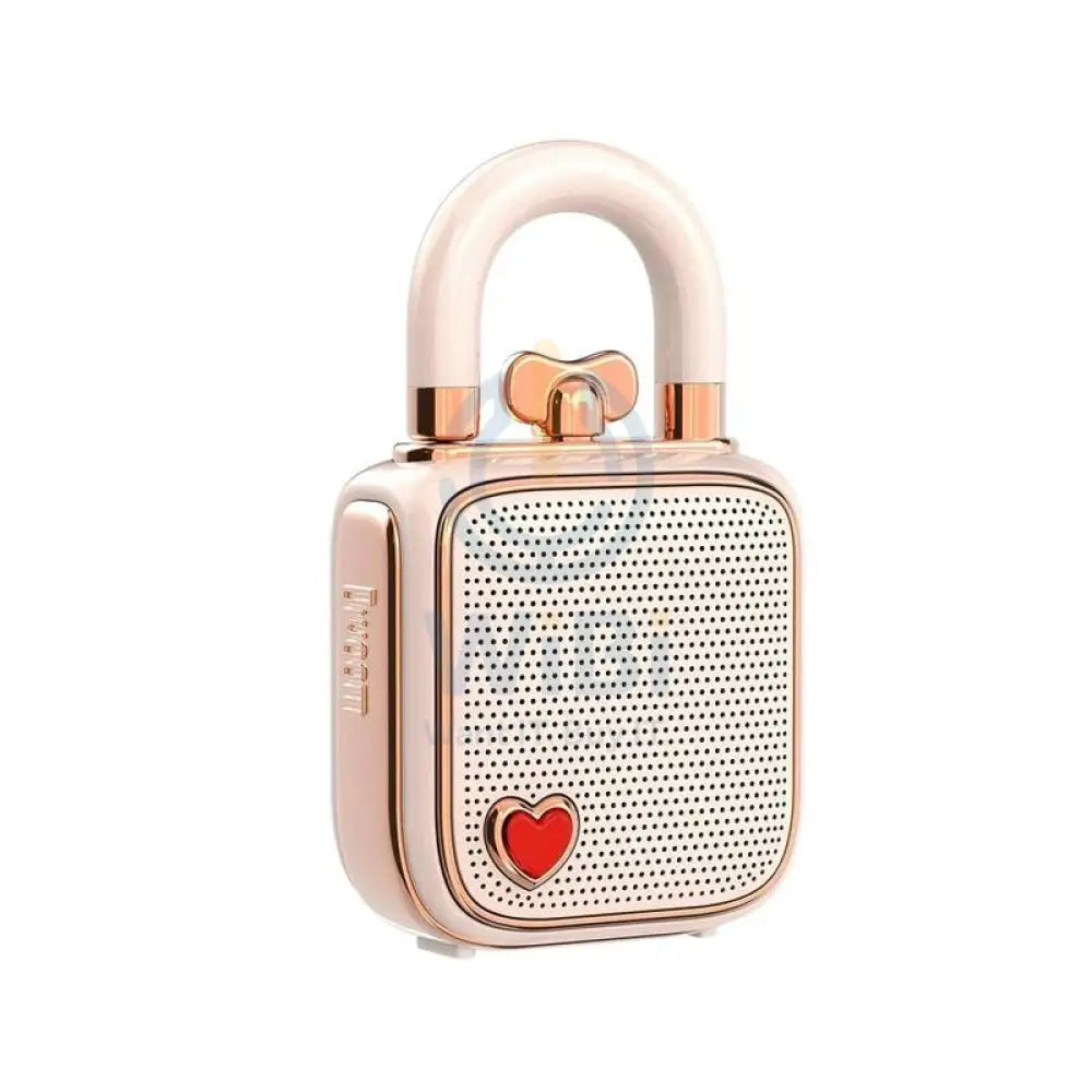 Divooom LoveLock Portable Bluetooth Speaker - Pink Accessories > Audio > Speakers