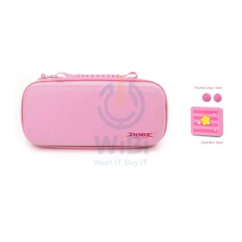 Dobe Storage Kit Nintendo Switch Oled Pink TNS-2121 Accessories > Other Accessories > Gaming Zone
