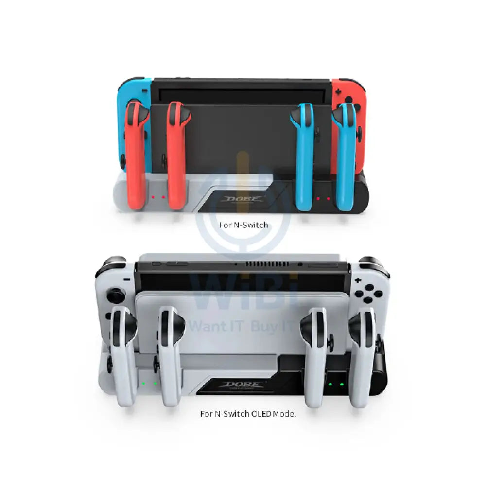 DOBE TNS-0122B Switch OLED (JOY-Con) L/R Small Controller Charging Dock Accessories > Other Accessories > Gaming Zone