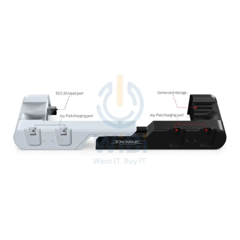 DOBE TNS-0122B Switch OLED (JOY-Con) L/R Small Controller Charging Dock Accessories > Other Accessories > Gaming Zone