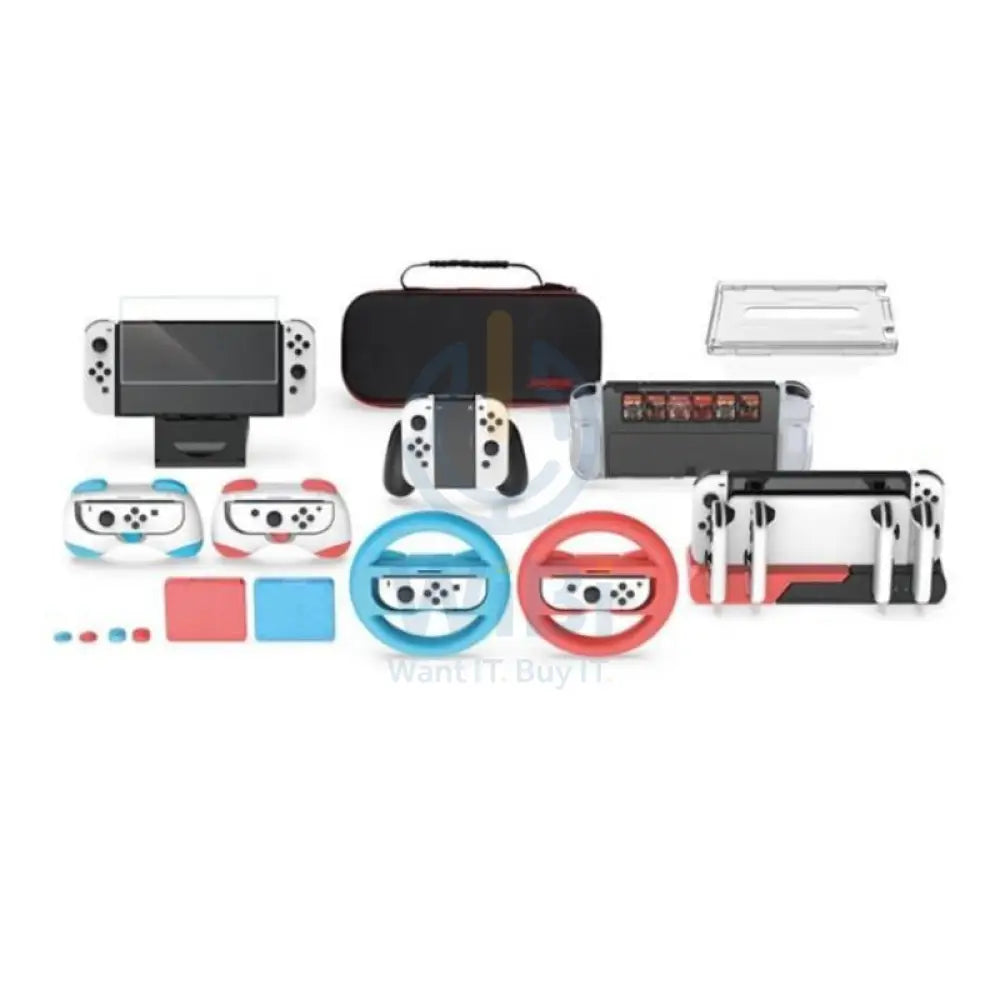 DOBE TNS-2166 Nintendo Switch OLED 16-in-1 Sports Suit Accessories > Other Accessories > Gaming Zone