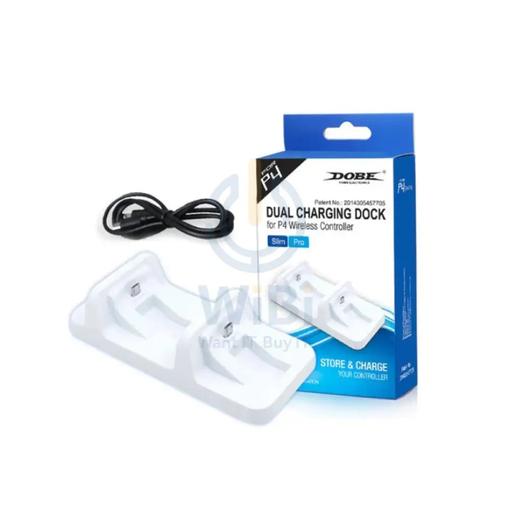 DOBE TP4-002W Dual Charging Dock - White Accessories > Other Accessories > Gaming Zone