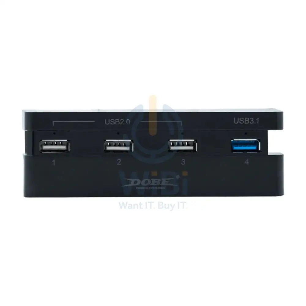 DOBE TP4-821 USB HUB FOR PlayStation 4 Slim - Black Accessories > Other Accessories > Gaming Zone