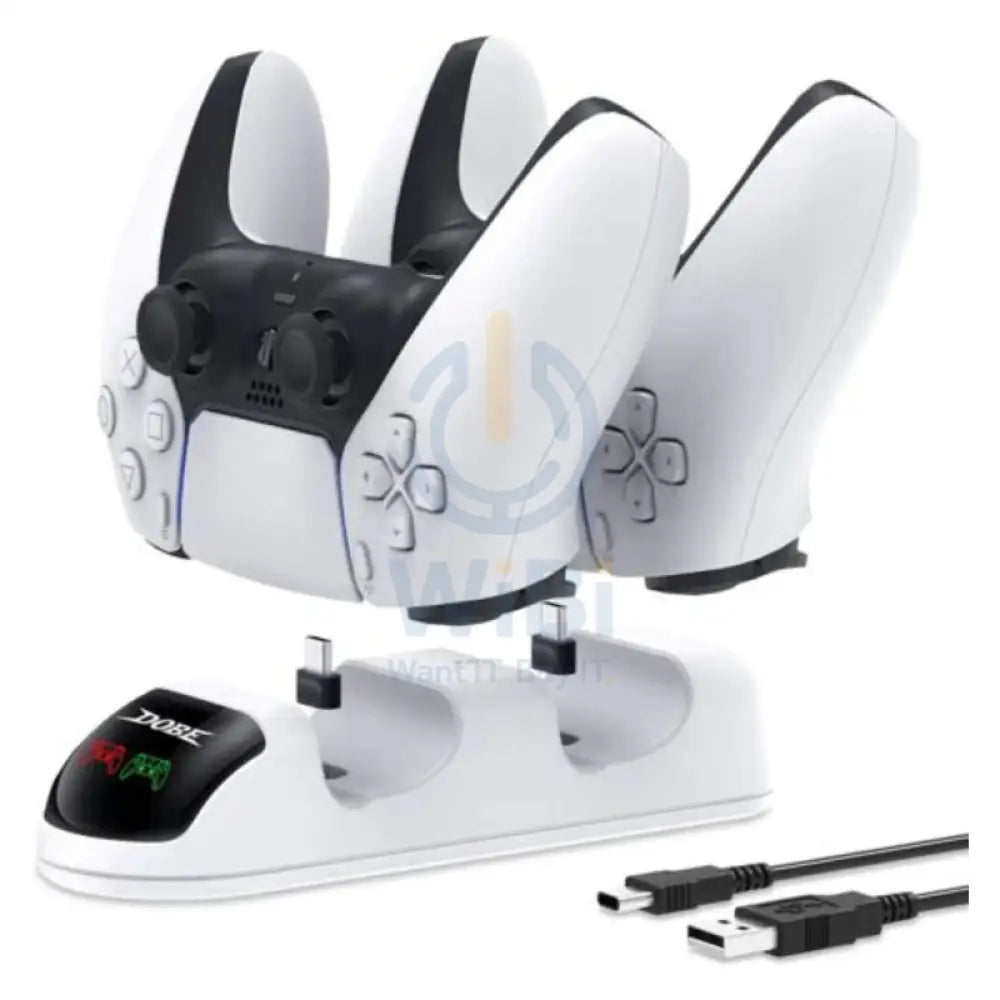 DOBE TP5-0506 Charging Dock For PS5 Wireless Controller Charger - White Accessories > Other Accessories > Gaming Zone