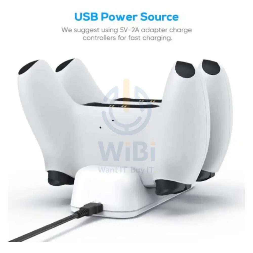 DOBE TP5-0506 Charging Dock For PS5 Wireless Controller Charger - White Accessories > Other Accessories > Gaming Zone