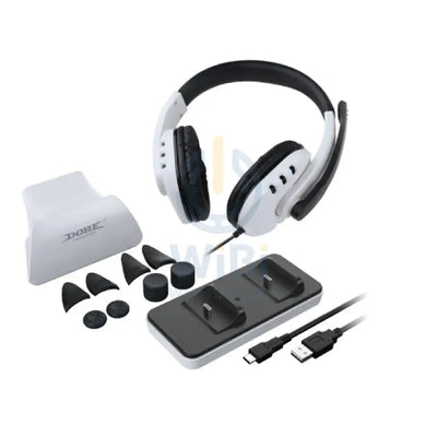 DOBE TP5-0578 12-in-1 Game Kit for P5 - White Accessories > Other Accessories > Gaming Zone