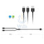 DOBE TP5-2519 Charging Cable for PS VR2 - Black Accessories > Other Accessories > Gaming Zone