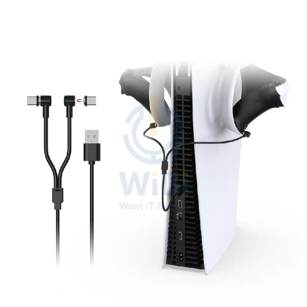 DOBE TP5-2520 Magnetic Charging Cable for PSVR 2 - Black Accessories > Other Accessories > Gaming Zone