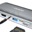 DUDAO A15PRO 11-In-1 Multi-Function HUB - USB-C / Grey Accessories > USB Hub