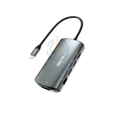 DUDAO A15PRO 11-In-1 Multi-Function HUB - USB-C / Grey Accessories > USB Hub
