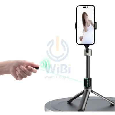 DUDAO F18 Retractable Remote Control Tripod Selfie Stick - Black Accessories > Mobiles & Tablets > Mobiles > Mobile