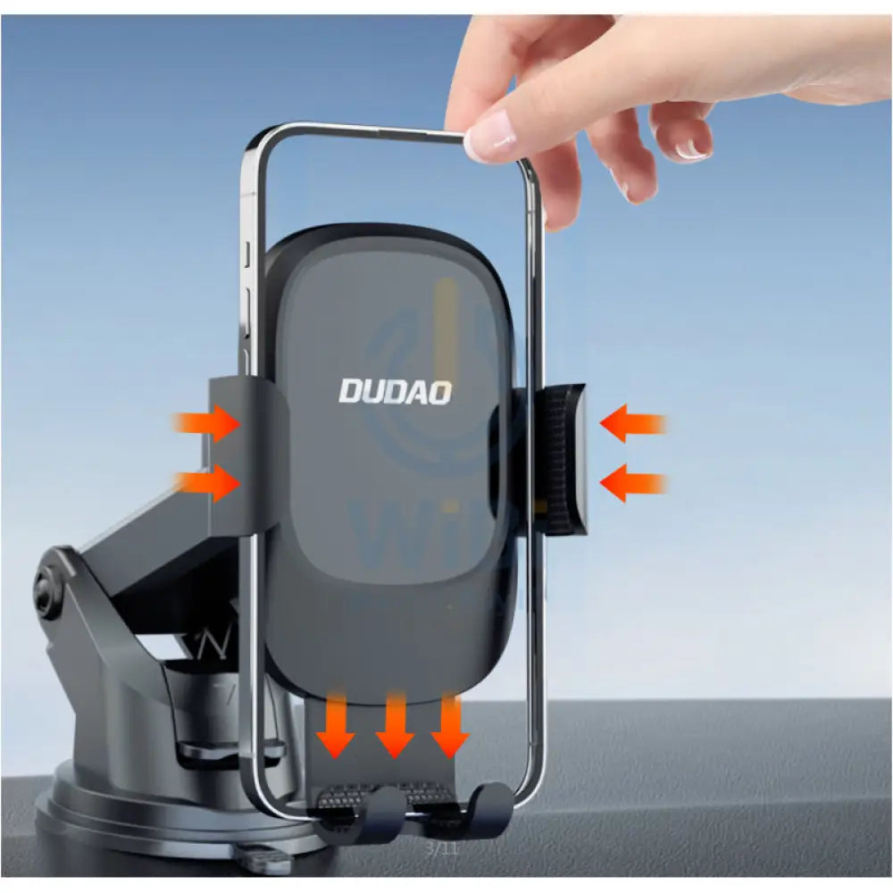 DUDAO F5N + Suction Gravity Phone Holder - Black Accessories > Mobiles & Tablets > Mobiles > Mobile Holder / Stands