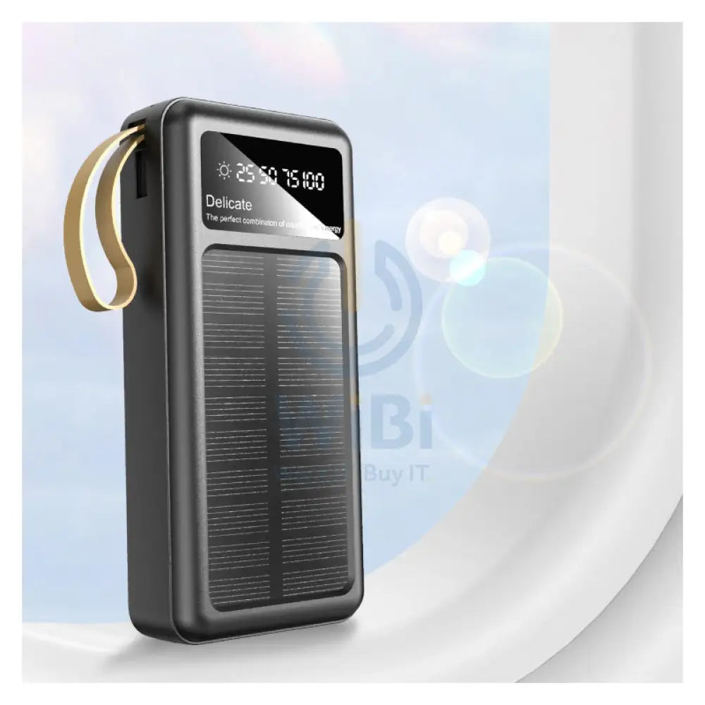 DUDAO K18 + Power Bank Built-in Cable - 27000mAh / 15W / Black Accessories > Power Bank