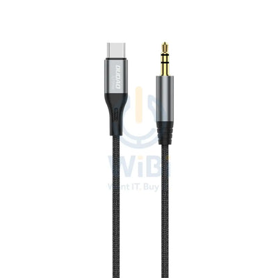 DUDAO L11PROT Type-C To 3.5mm Aux Cable - 1 Meter / Grey Accessories > Cables & Converters > Cables