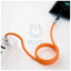 DUDAO L24CL Data Cable - 1 Meter / 30W / Type-C / Lightning / Orange Accessories > Cables & Converters > Cables
