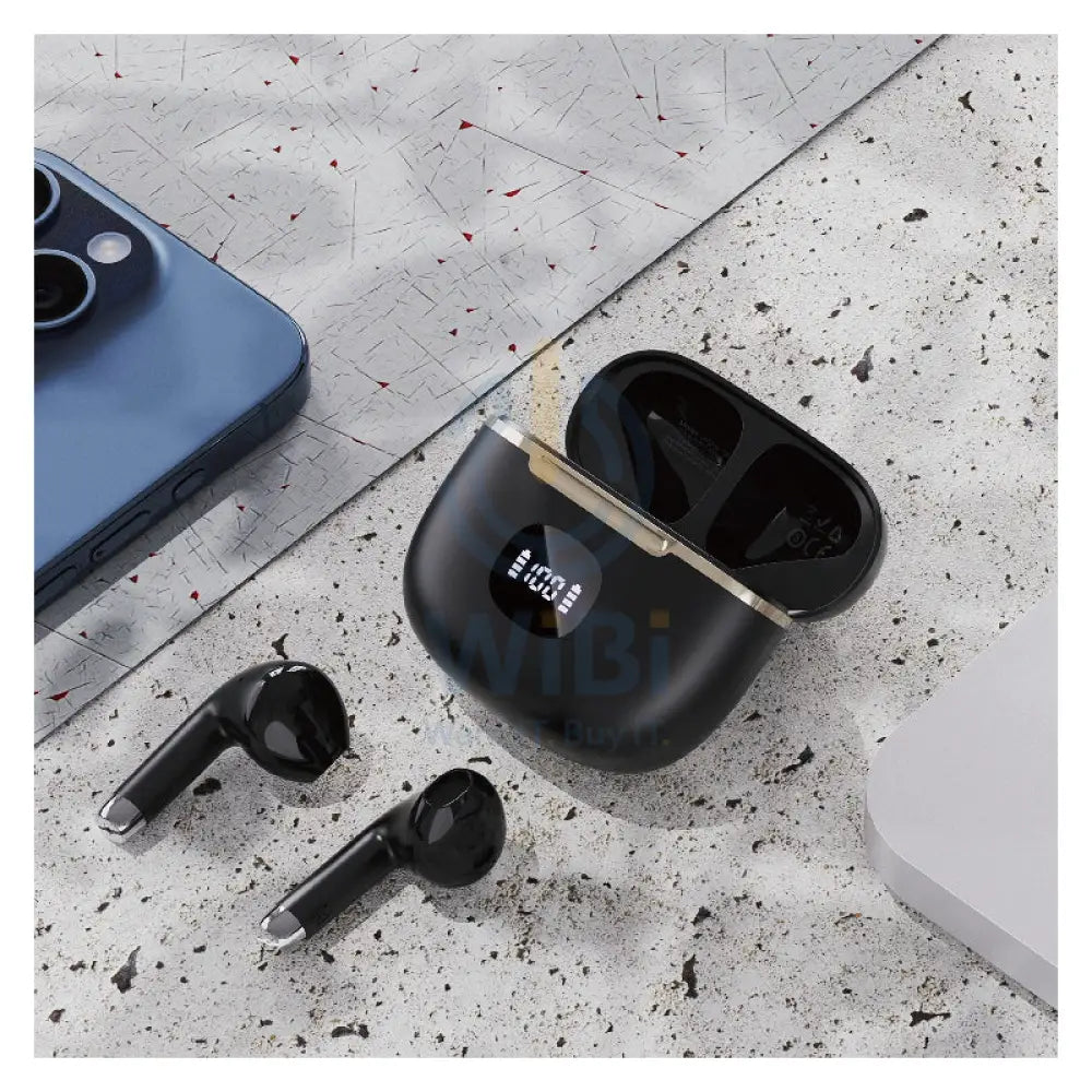 DUDAO U15Pro Upgrade TWS LED Display Earbuds - In-Ear / Wireless / Black Accessories > Audio > Headphones