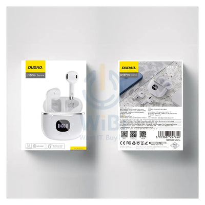 DUDAO U15Pro Upgrade TWS LED Display Earbuds - In-Ear / Wireless / White Accessories > Audio > Headphones
