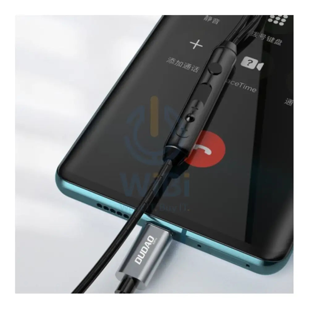 DUDAO X3Pro Earphone - USB-C / Wired / Black Accessories > Audio > Headphones