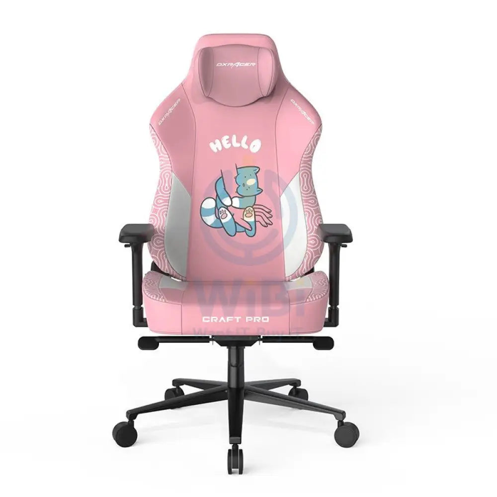 DXRacer Craft Pro Hallo Cat Gaming Chair - Pink Accessories > Chairs > Gaming Zone