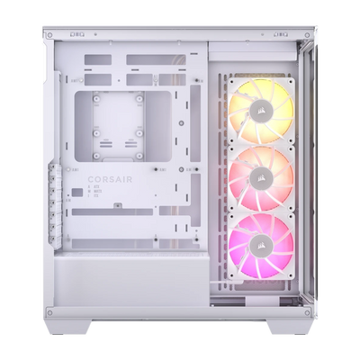 CORSAIR iCUE LINK 3500X RGB Mid Tower Case - White